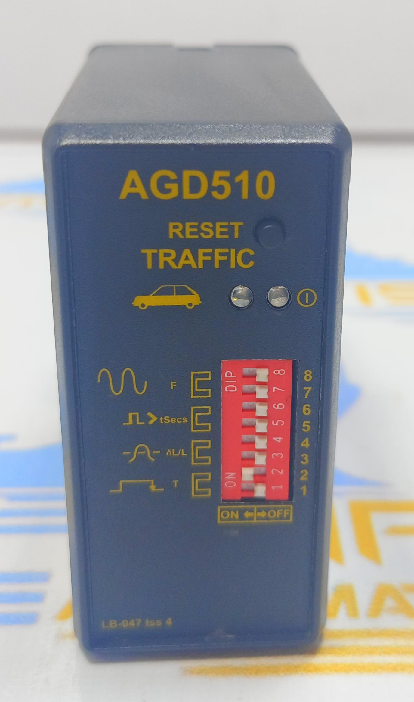 AGD510  INDUCTIVE LOOP DETECTOR TRAFFIC  LB-047  S\N 1100548   POWER 12/24 V 