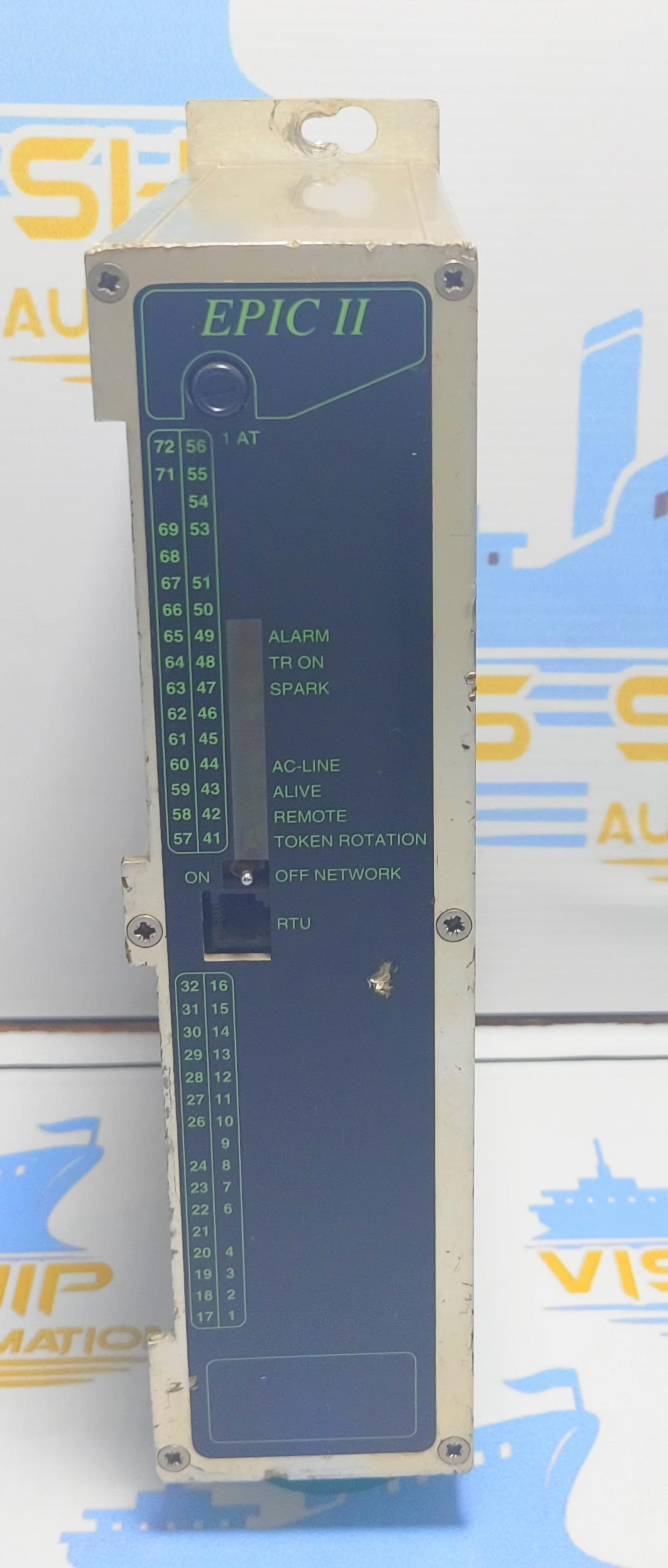 ALSTOM EPIC II ESP CONTROLLER  V4550220-0100   S\N 7127