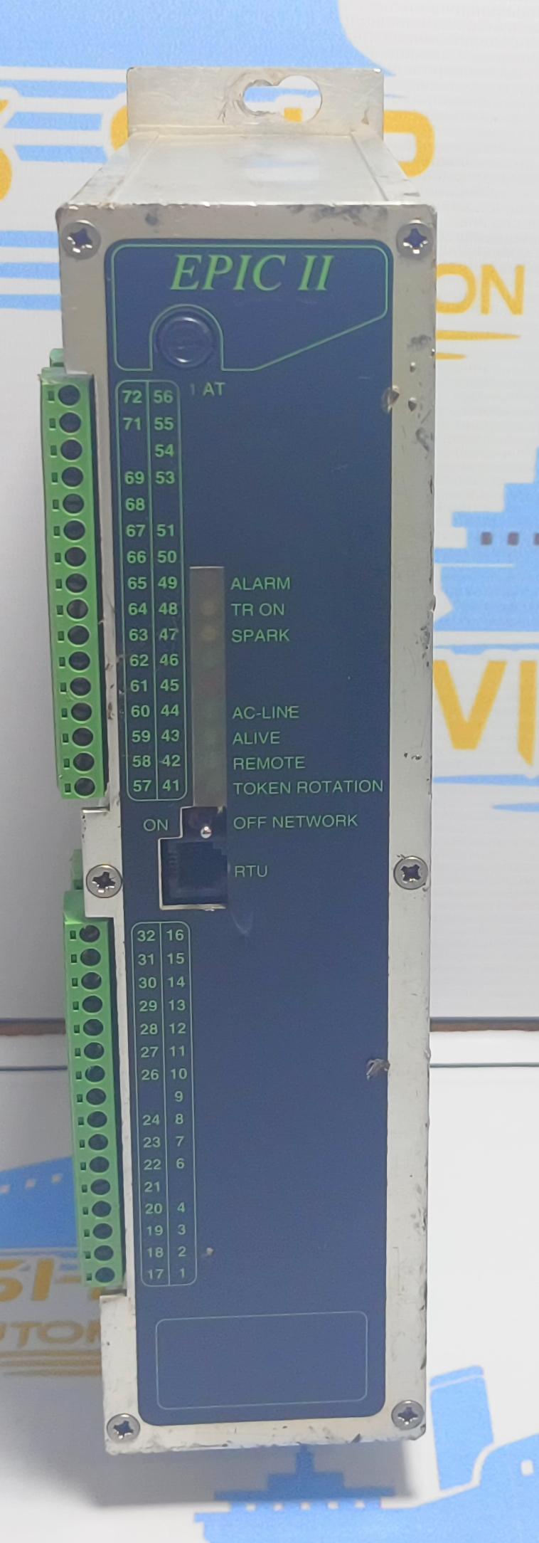 ALSTOM EPIC II ESP CONTROLLER  V4550220-0100   S\N # 8529