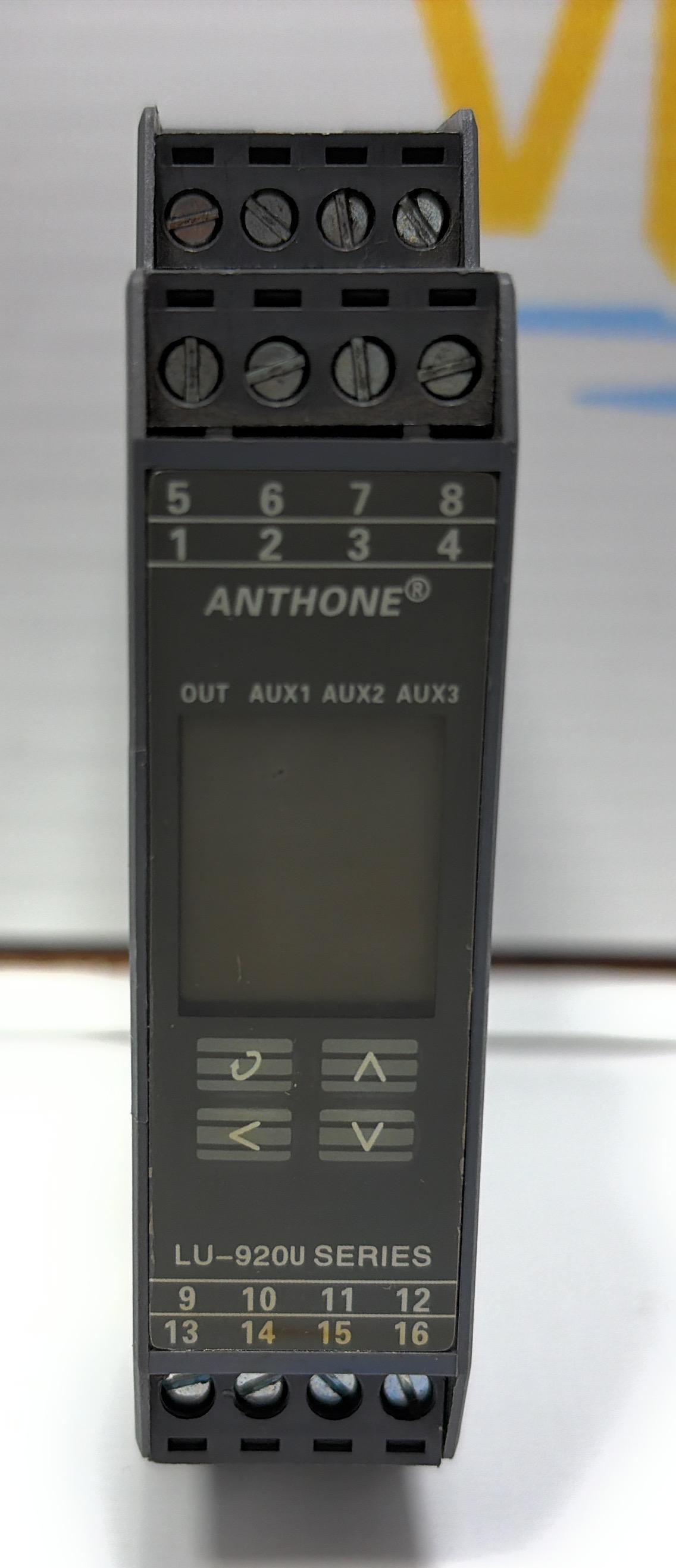 ANTHONY ELECTRONICS CO.LTD  LU - 920 U TEMPERATURE MODULE TRANSMITTER NO : 2020098789