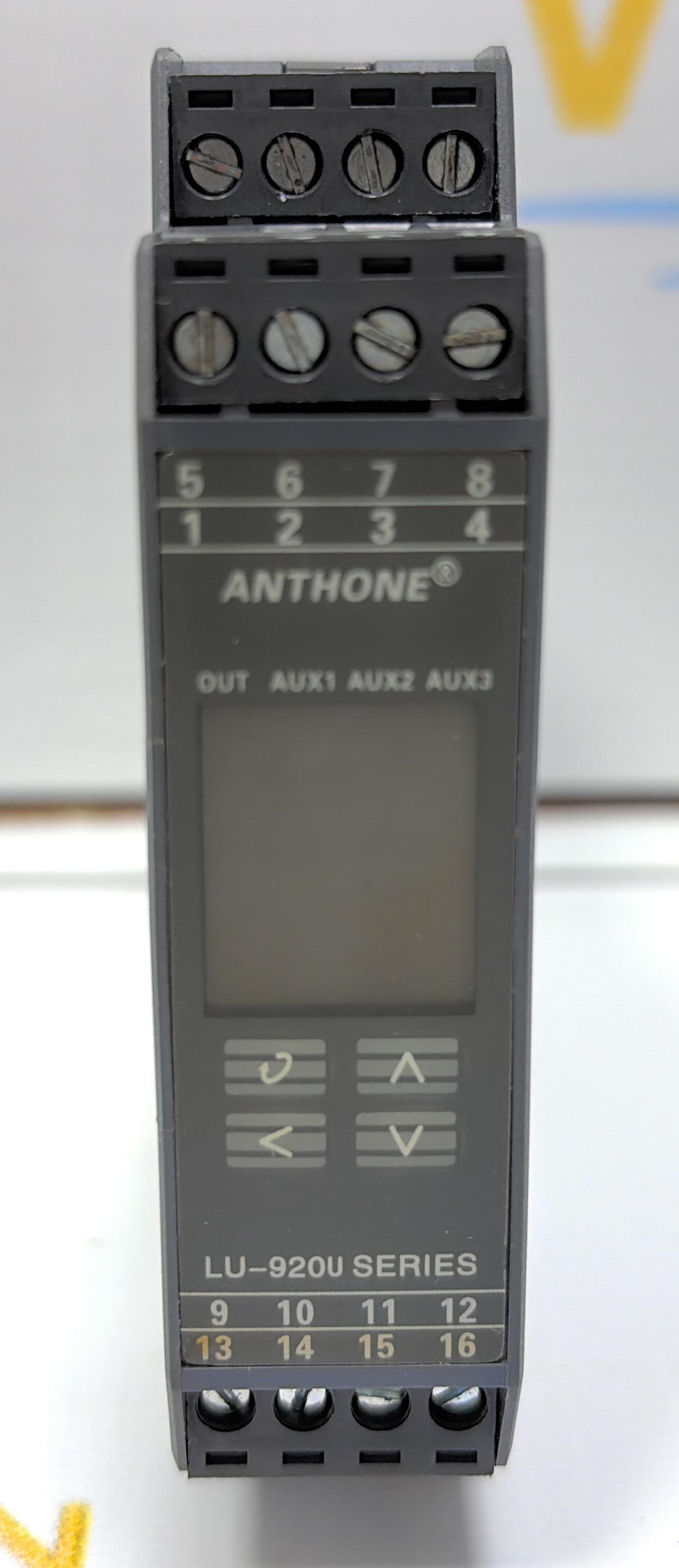 ANTHONY ELECTRONICS CO.LTD  LU - 920 U TEMPERATURE MODULE TRANSMITTER NO : 2020098794