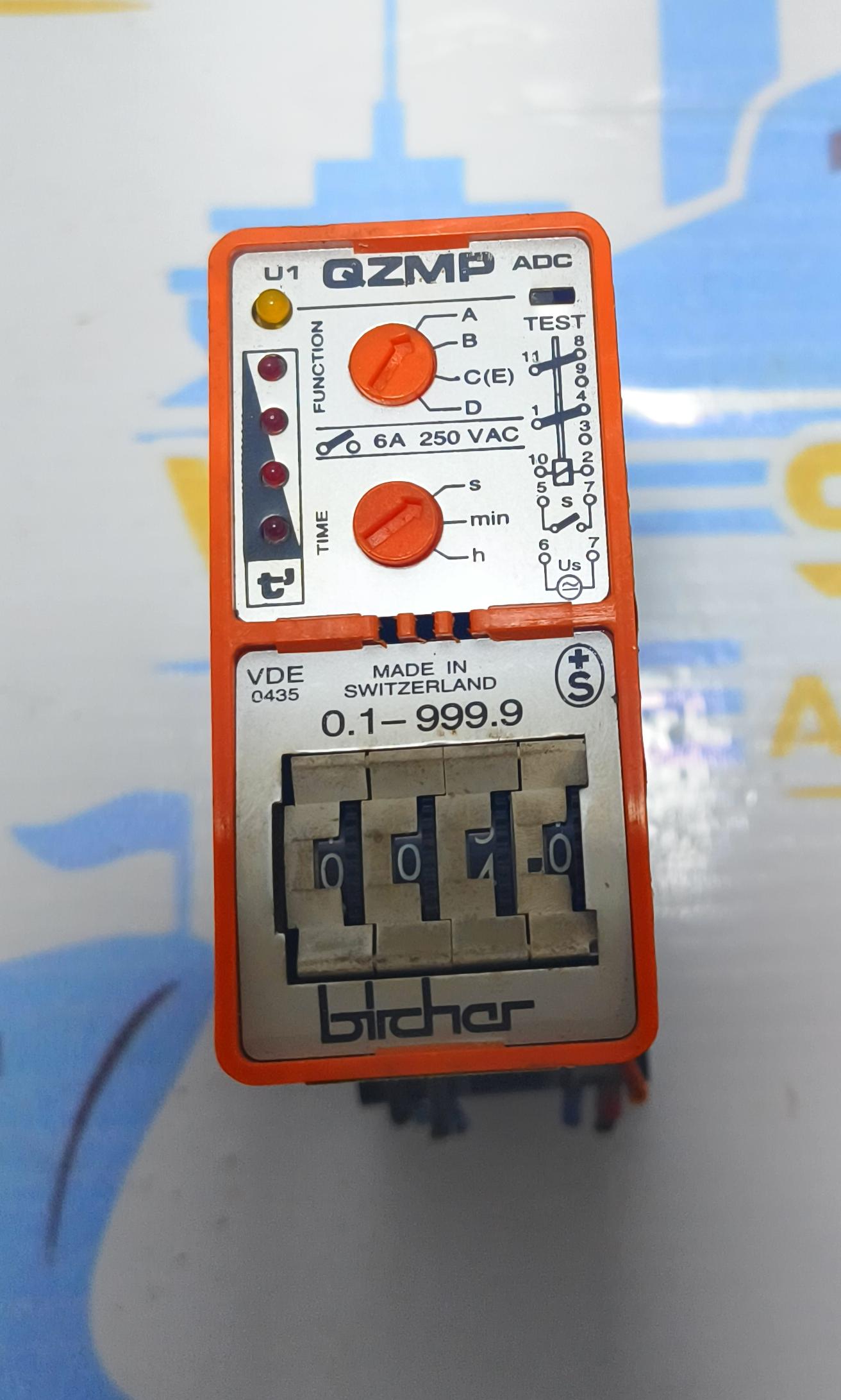 Bircher QZMP Time Delay Relay