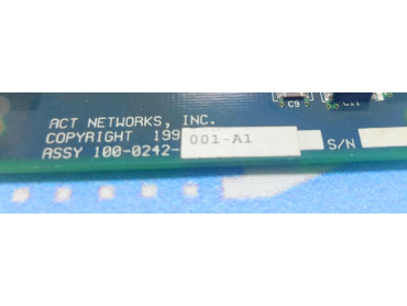 ACT Networks Inc. Assy 100-0242-001-A1 PCB Card Module