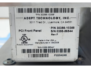 ADEPT PCI FRONT PANEL 30356-10358