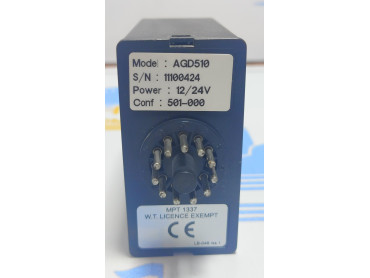 AGD510  INDUCTIVE LOOP DETECTOR TRAFFIC  LB-047  S\N 1100424  POWER 12/24 V 