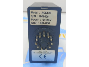 AGD510  INDUCTIVE LOOP DETECTOR TRAFFIC  LB-047  S\N 1100428   POWER 12/24 V 