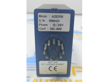 AGD510  INDUCTIVE LOOP DETECTOR TRAFFIC  LB-047  S\N 1100431   POWER 12/24 V 