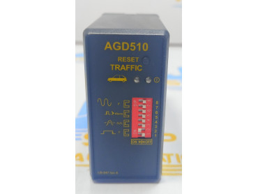 AGD510  INDUCTIVE LOOP DETECTOR TRAFFIC  LB-047  S\N 1100431   POWER 12/24 V 