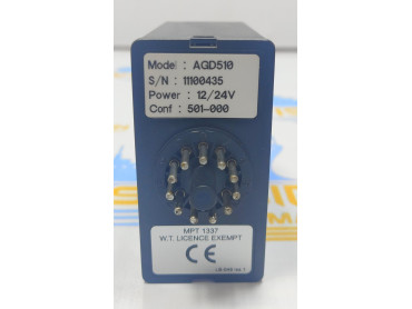AGD510  INDUCTIVE LOOP DETECTOR TRAFFIC  LB-047  S\N 1100435   POWER 12/24 V 