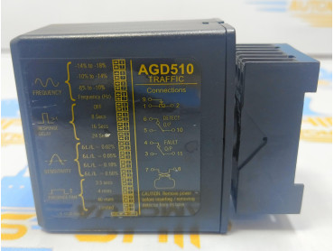 AGD510  INDUCTIVE LOOP DETECTOR TRAFFIC  LB-047  S\N 1100435   POWER 12/24 V 