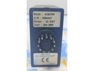 AGD510  INDUCTIVE LOOP DETECTOR TRAFFIC  LB-047  S\N 1100437   POWER 12/24 V 