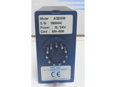AGD510  INDUCTIVE LOOP DETECTOR TRAFFIC  LB-047  S\N 1100441  POWER 12/24 V 