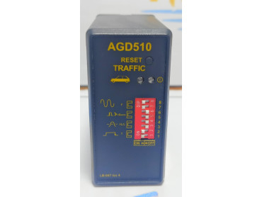 AGD510  INDUCTIVE LOOP DETECTOR TRAFFIC  LB-047  S\N 1100441  POWER 12/24 V 