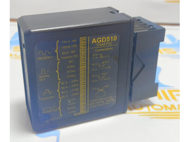 AGD510  INDUCTIVE LOOP DETECTOR TRAFFIC  LB-047  S\N 1100444  POWER 12/24 V 