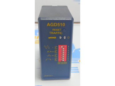 AGD510  INDUCTIVE LOOP DETECTOR TRAFFIC  LB-047  S\N 1100444  POWER 12/24 V 