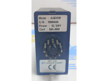 AGD510  INDUCTIVE LOOP DETECTOR TRAFFIC  LB-047  S\N 1100444  POWER 12/24 V 