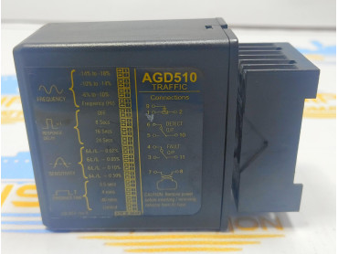 AGD510  INDUCTIVE LOOP DETECTOR TRAFFIC  LB-047  S\N 1100483   POWER 12/24 V 
