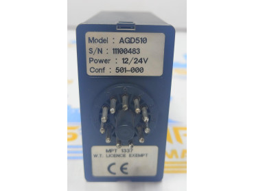 AGD510  INDUCTIVE LOOP DETECTOR TRAFFIC  LB-047  S\N 1100483   POWER 12/24 V 