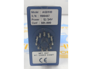 AGD510  INDUCTIVE LOOP DETECTOR TRAFFIC  LB-047  S\N 1100487   POWER 12/24 V 