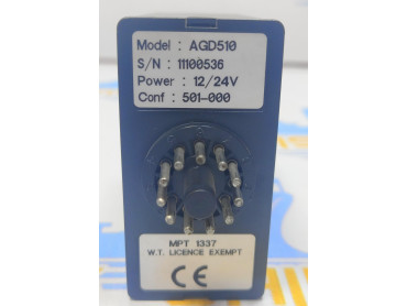 AGD510  INDUCTIVE LOOP DETECTOR TRAFFIC  LB-047  S\N 1100536   POWER 12/24 V 