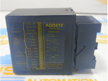 AGD510  INDUCTIVE LOOP DETECTOR TRAFFIC  LB-047  S\N 1100541   POWER 12/24 V 