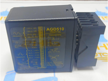 AGD510  INDUCTIVE LOOP DETECTOR TRAFFIC  LB-047  S\N 1100549   POWER 12/24 V 
