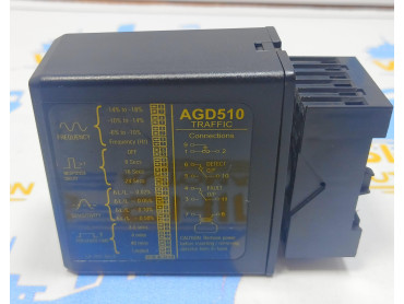 AGD510  INDUCTIVE LOOP DETECTOR TRAFFIC  LB-047  S\N 1100569   POWER 12/24 V 