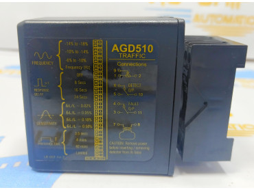 AGD510  INDUCTIVE LOOP DETECTOR TRAFFIC  LB-047  S\N 11070426  POWER 12/24 V 