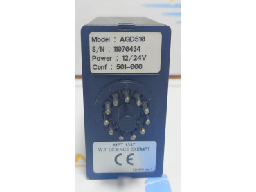 AGD510  INDUCTIVE LOOP DETECTOR TRAFFIC  LB-047  S\N 11070434  POWER 12/24 V 