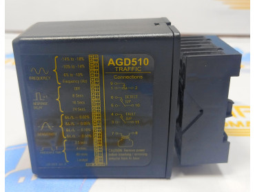 AGD510  INDUCTIVE LOOP DETECTOR TRAFFIC  LB-047  S\N 11101018  POWER 12/24 V 