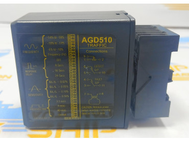 AGD510  INDUCTIVE LOOP DETECTOR TRAFFIC  LB-047  S\N 11101087  POWER 12/24 V 
