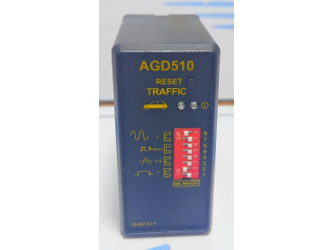 AGD510  INDUCTIVE LOOP DETECTOR TRAFFIC  LB-047  S\N 11101095   POWER 12/24 V 