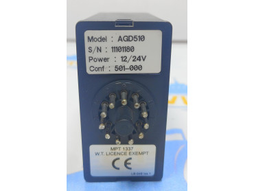 AGD510  INDUCTIVE LOOP DETECTOR TRAFFIC  LB-047  S\N 11101180  POWER 12/24 V 