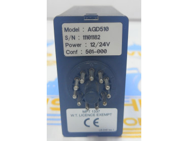 AGD510  INDUCTIVE LOOP DETECTOR TRAFFIC  LB-047  S\N 11101182  POWER 12/24 V 