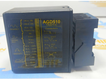 AGD510  INDUCTIVE LOOP DETECTOR TRAFFIC  LB-047  S\N 11101182  POWER 12/24 V 