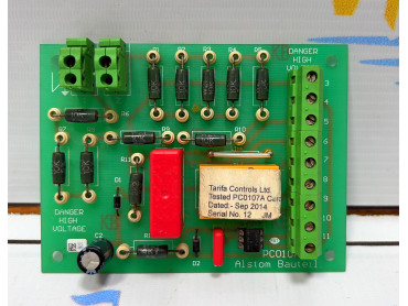 ALSTOM BAUTELL PC0107 A PCB CARD 