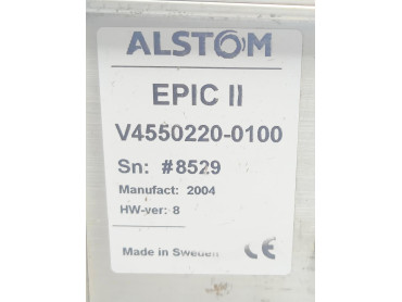 ALSTOM EPIC II ESP CONTROLLER  V4550220-0100   S\N # 8529