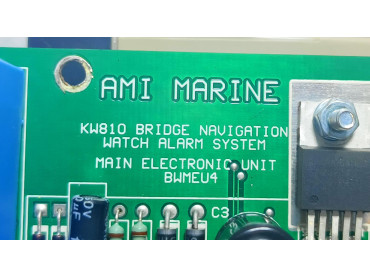 AMI MARINE KW810  BRIDGE NAVIGATIONAL WATCH ALARM SYSTEM  MAIN ELECTRONIC UNIT BWMEU4