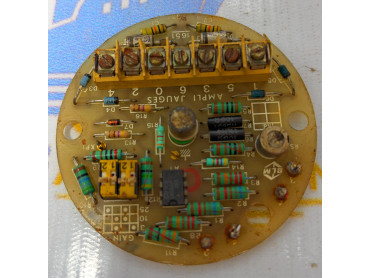 AMPLI JAUGES 1536024 PCB CARD.  BC 82038 