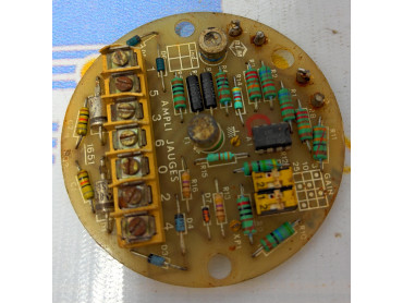 AMPLI JAUGES 1536024 PCB CARD.  BC 82038 