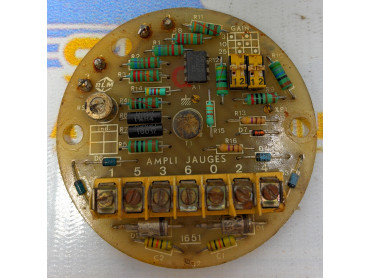 AMPLI JAUGES 1536024 PCB CARD.  BC 82038 
