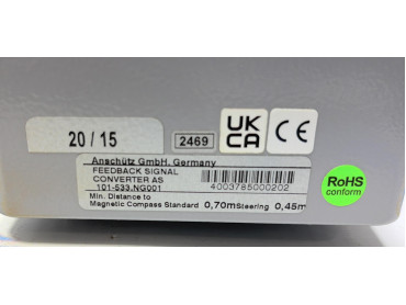 ANSCHUTZ GMBH  GERMANY FEEDBACK SIGNAL CONVERTER AS NO : 4003785000202