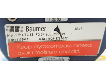 BAUMER  Gyro Standard 22 Encoder 110-233.01  E10  M-Nr : 11060471