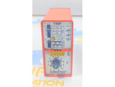  BIRCHER  TRF VDE 0435 TIME RELAY 220-240 V 