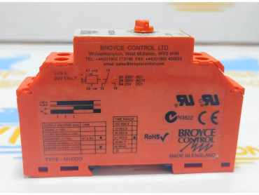 BROYCE CONTROL M1EDO SPDT MULTI FUNCTION TIME DELAY RELAY