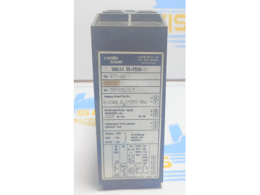 CAMILLE BAUER SINEAX 55-V920-11 TEMPERATURE TRANSMITTER TYPE:677-42 No:331535/2/3