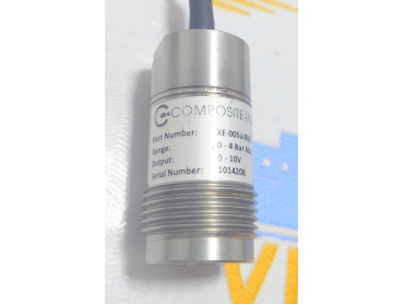 COMPOSITE INTEGRATION  SENSOR PART NUMBER XE - 0050 - 006 RANGE : 0 - 4 BAR ABS 0-10V Sr.No. 1014208