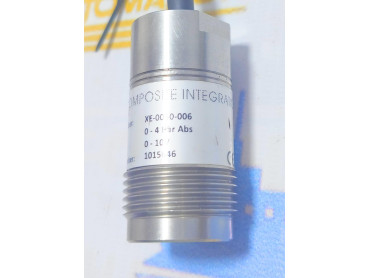 COMPOSITE INTEGRATION  SENSOR PART NUMBER XE - 0050 - 006 RANGE : 0 - 4 BAR ABS 0-10V Sr.No. 1015646