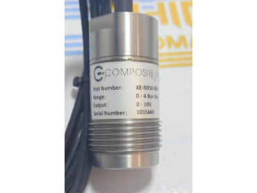 COMPOSITE INTEGRATION  SENSOR PART NUMBER XE - 0050 - 006 RANGE : 0 - 4 BAR ABS 0-10V Sr.No. 1015669