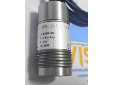 COMPOSITE INTEGRATION  SENSOR PART NUMBER XE - 0050 - 006 RANGE : 0 - 4 BAR ABS 0-10V Sr.No. 1015699
